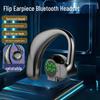 S03 Waterproof Bluetooth 5.4 Headphones - Ultra-long Battery, Rotatable Stereo Sound, Noise-Cancelling, Wireless Ear Hooks
