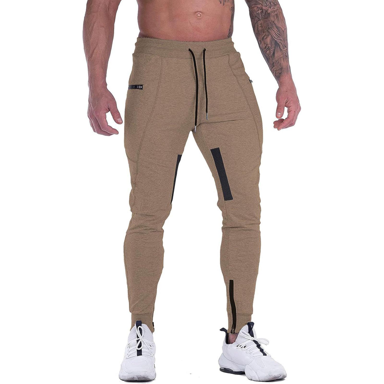 

Men s Overalls Drawstring Multi Pocket Casual Pants Hiking Pants Cotton Twill Pants S хаки