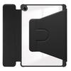 For Samsung Galaxy Tab A11+ Case 360° Rotary Stand PU Leather+Acrylic Tablet Cover (Without Keyboard)