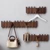 Solid Wood Wall Clothes Hanger Hook Creative Living Room Coat Shawl Clothing Storage Hook Multifunctional Wall Clothes Hanger