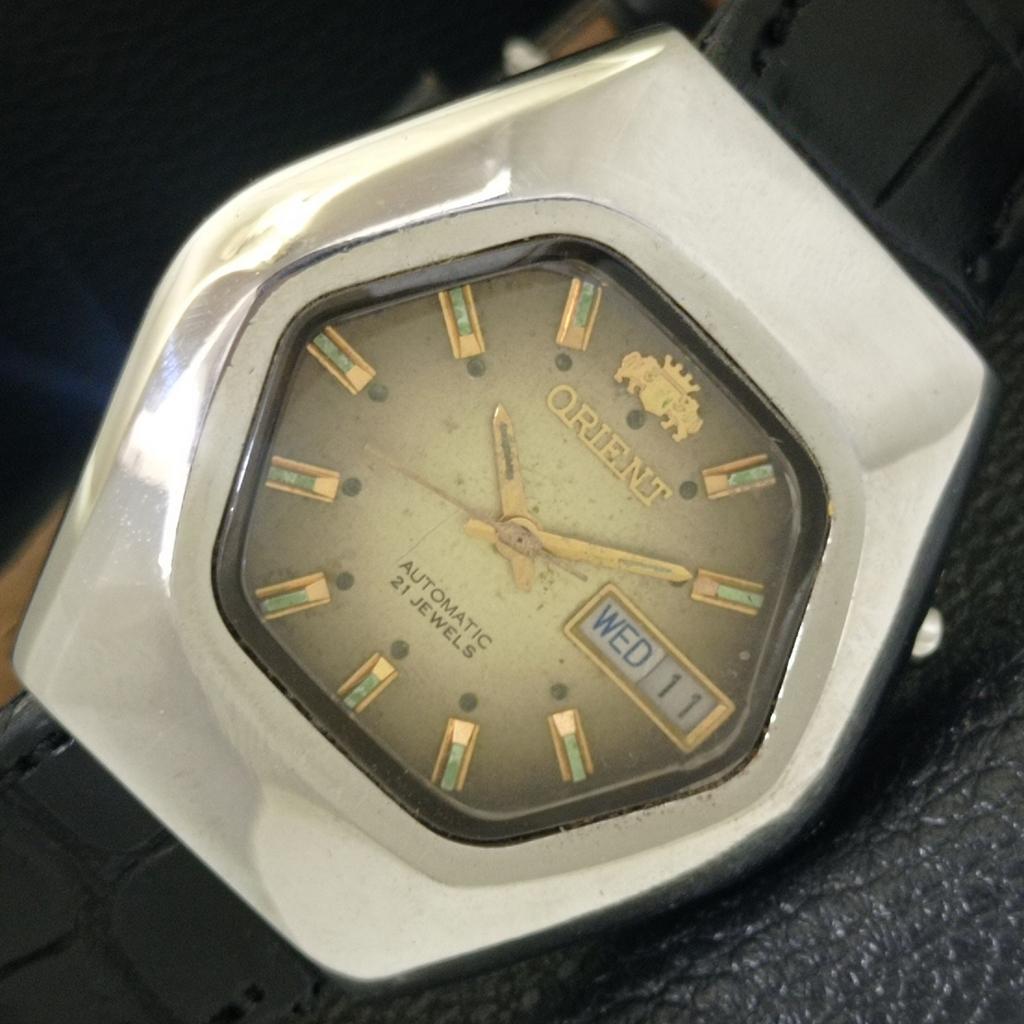 

ORIENT AUTOMATIC JAPAN 46941 ЧОЛОВІЧИЙ ВІНТАЖНИЙ ГОДИННИК З ОРИГІНАЛЬНИМ ЦИФЕРБЛАТОМ a703373-1