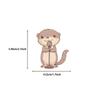 50/100PCS Cartoon Healing Animal Graffiti Stationery Notebook Stickers Decorative Guitar Luggage DIY Waterproof Stickers