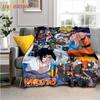 Cartoon Anime Naruto Blanket Couch Quilt Cover Travel Bedding Outlet Throw Blanket Flannel Blanket Bedspread