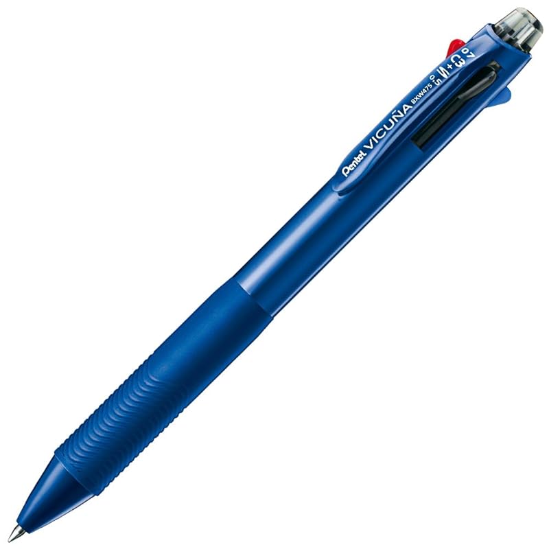 

Pentel multifunction pen vicuña BXW475C blue axis