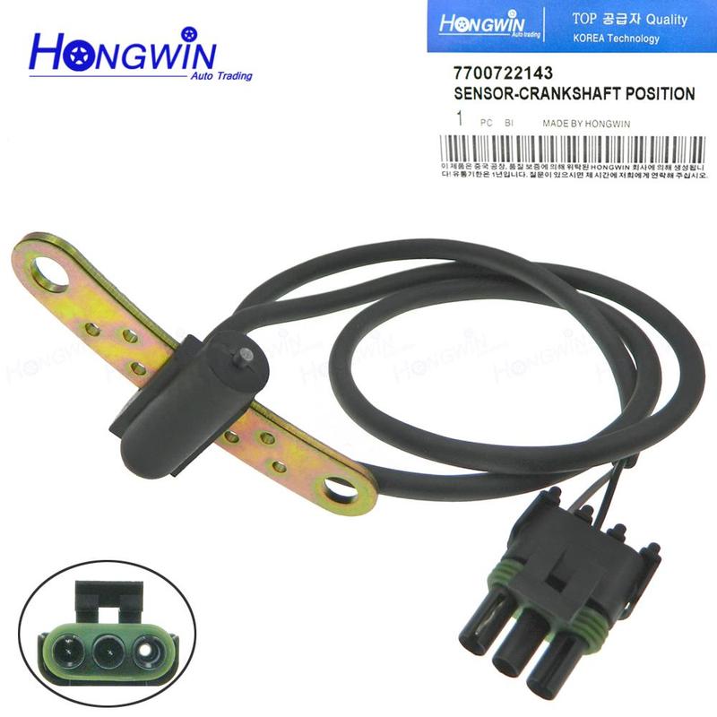 7700739789 New Crankshaft Position Sensor For 86-90 Jeep Cherokee Comanche 2.5/2.8/4.0L Fits Renault Alliance Encore 7700722143