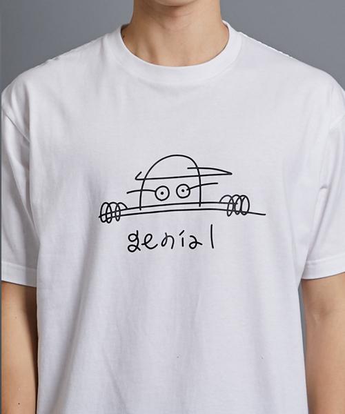 CONCEPTUAL [Conceptual X Genial] Logo 1 Short Sleeve T-Shirt_White