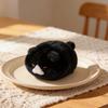 Cartoon Round Drum Cat Plush Toy Fluffy Soft Calico Cat Plush Wrist  Gift for Children