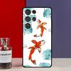 Koi Carp Fish Yin Yang Funda Case For Samsung Galaxy S25 Ultra S9 S10 S20 S21 FE S22 S23 Plus S24 Ultra Phone Cover