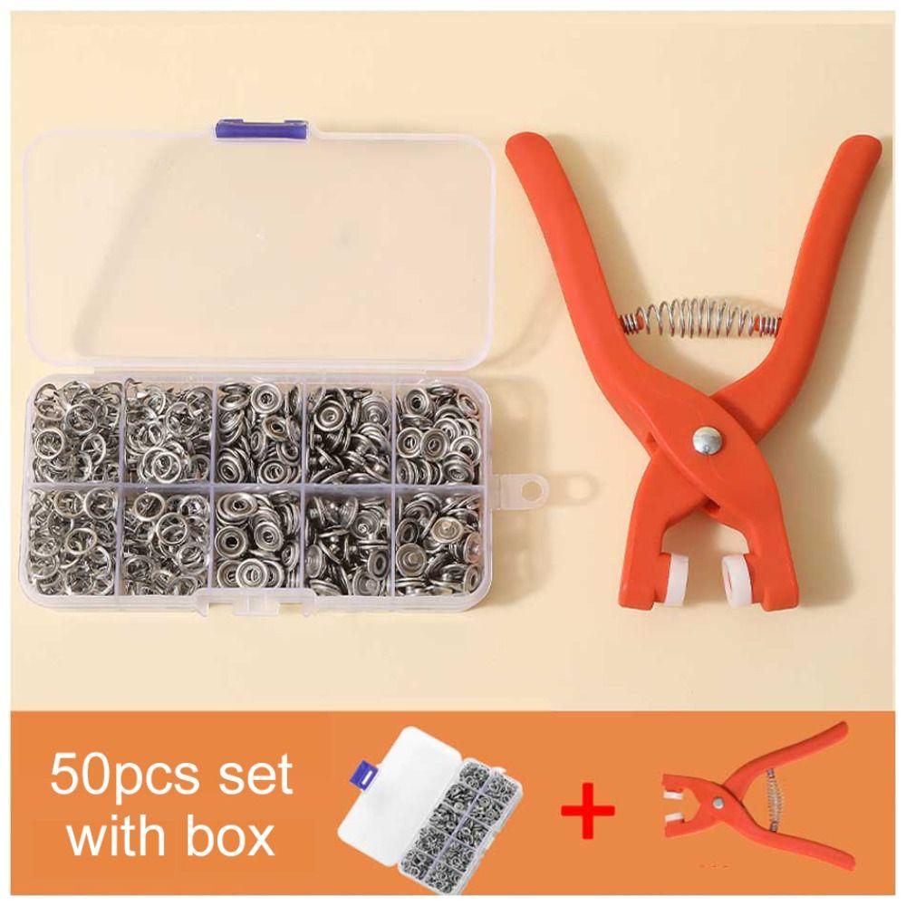 Five-claw Buckle Crimping Pliers Pressure Plier Metal Sewing Buttons Snap Fasteners Plastic Pliers
