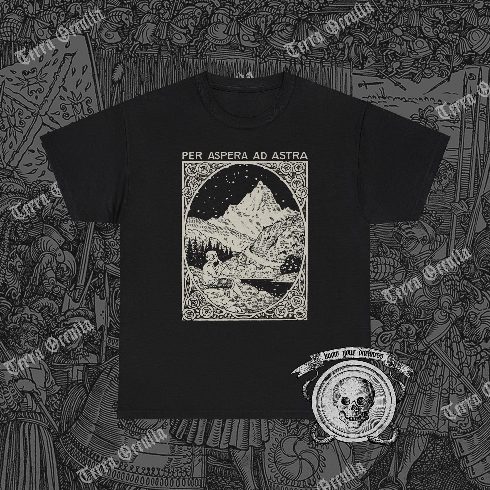Per Aspera Ad Astra Shirt, Through Hardships To The Stars S
