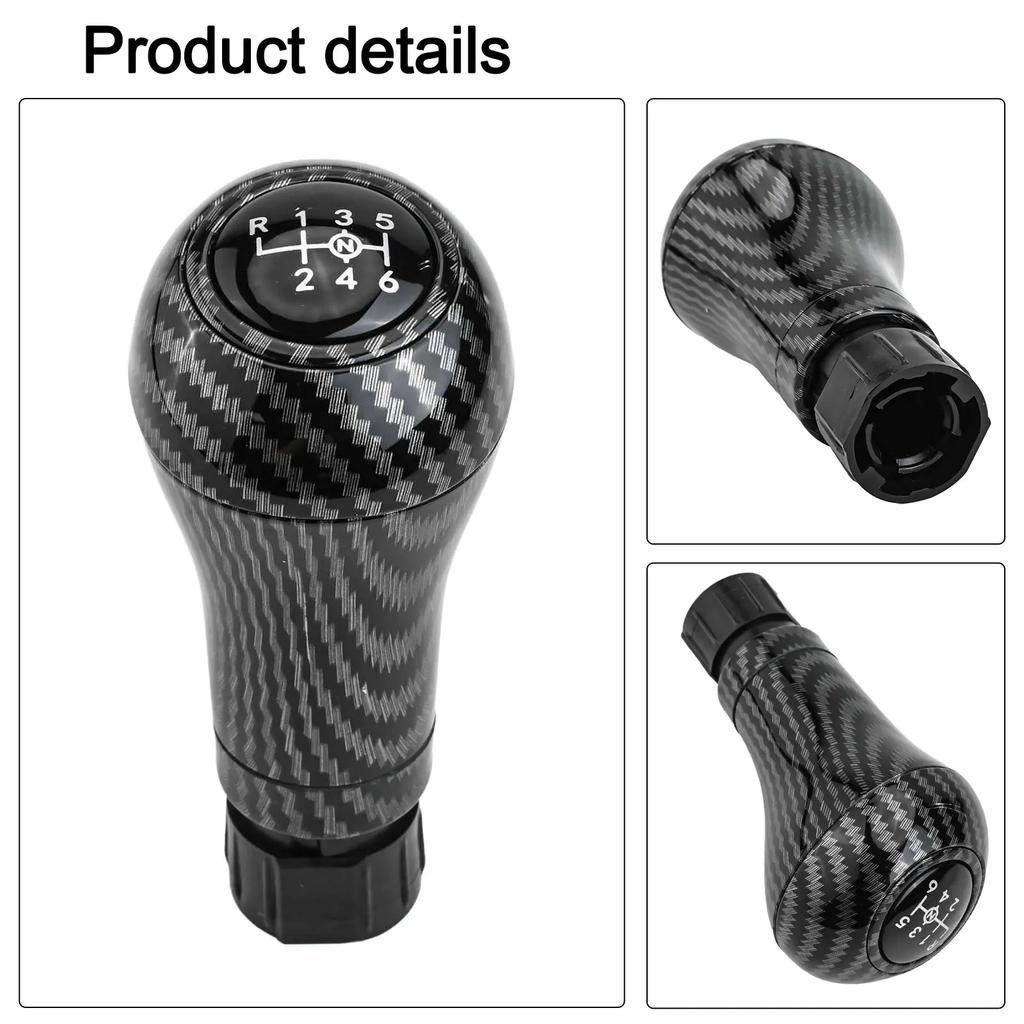 6 Speed Gear Shift Knob For Mercedes W203 S203 CL203 W209 W204 C204 C63 C300 C250 W207 A207 W212 Shifter Lever Handball