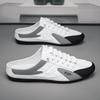 Men's Shoes, Bean Shoes, Men's Spring and Summer Flat Casual Shoes, Trendy Soft Soled Driving Shoes, Half Trailer Men's Shoes, Trendy Shoes