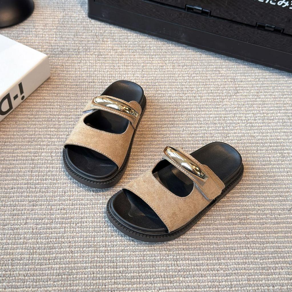 2025 Summer New Girls' Slippers Anti Slip Girl Beach Shoe Versatile Children's Slippers Fashion Girl Shoe Soft Soled Kids Shoes