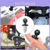 Durable Aluminum Alloy Hollow Ball Head Expansion Screw Base For Motorcycle Device Mounting