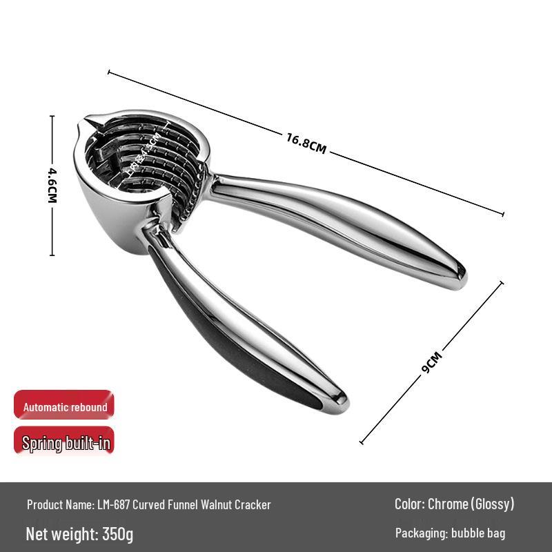 Enhanced Walnut Cracker and Sheller Kitchen Tool