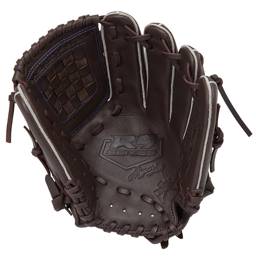 Rawlings Baseball HYPER TECH R9 SERIES Throw Glove, Junior/Jr., Kids' GJ5FR9BFM, All-Around, Chocolate, Medium, Right-Handed