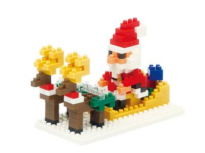 Nanoblock Santa Claus & Reindeer 2013 NBC-098