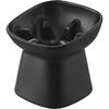 Yamazaki Ceramic Slow Feeder Pet Food Bowl nooks Slanted Height 11.5cm Microwave Dishwasher Safe Black 10558