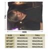 Leon Kennedy Bedding Throws Warm Cozy Funny Blanket  For Living Room Travel Car Flannel Bedspread Bed Cover
