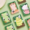 4 pièces/lot Mignon Panda Notes Adhésives pour Étudiants Kawaii Dessin Animé Panda Bloc-Notes Commentaires Papier Notes Adhésives Scolaire Livre Affiché