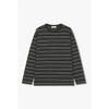 STUDIO TOMBOY Men S MulTi STripe Round Neck Long Sleeve T ShirT 9176322980ar