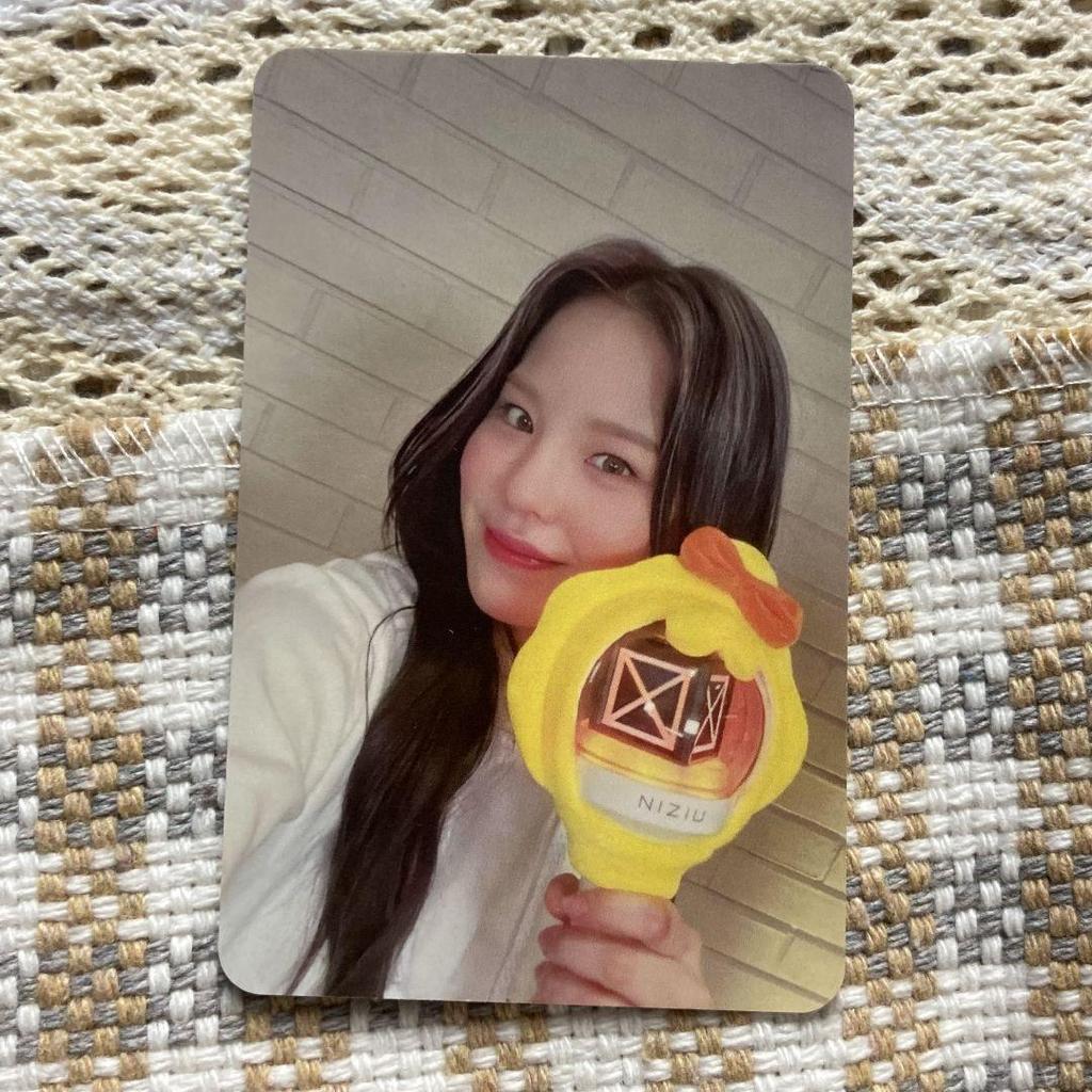 [USED] NiziU Korea 2nd Week PressPlay Exclusive Sanok Mako Trading Card