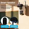 ICsee 6-Inch 50x Optical Zoom Binocular Surveillance Camera with Metal Shell and 4G Connectivity