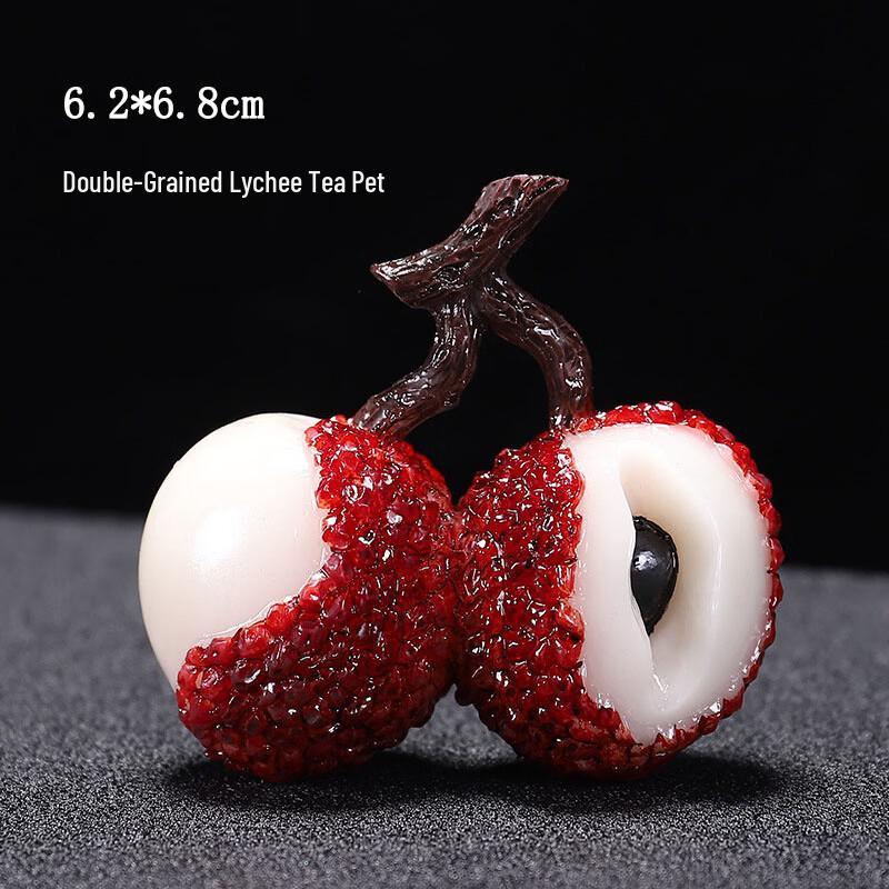 Color-Changing Lychee Tea Pet Ornaments