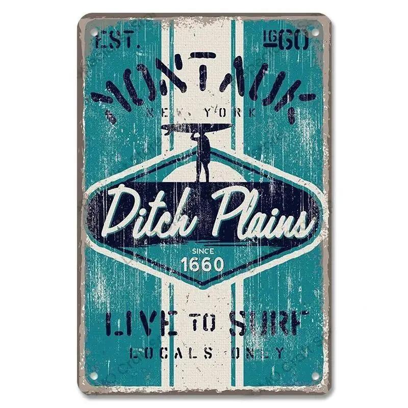 

Beach Bus Vintage Metal Tin Signs Decor Plaque Summer Travel Posters Bar Decoration Sign Wall Decor for Room Iron Plate Painting 20x30cm