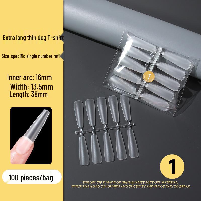 

Джиа Наиси Очень Длинные Т-образные Накладные Маникюрные Ногти