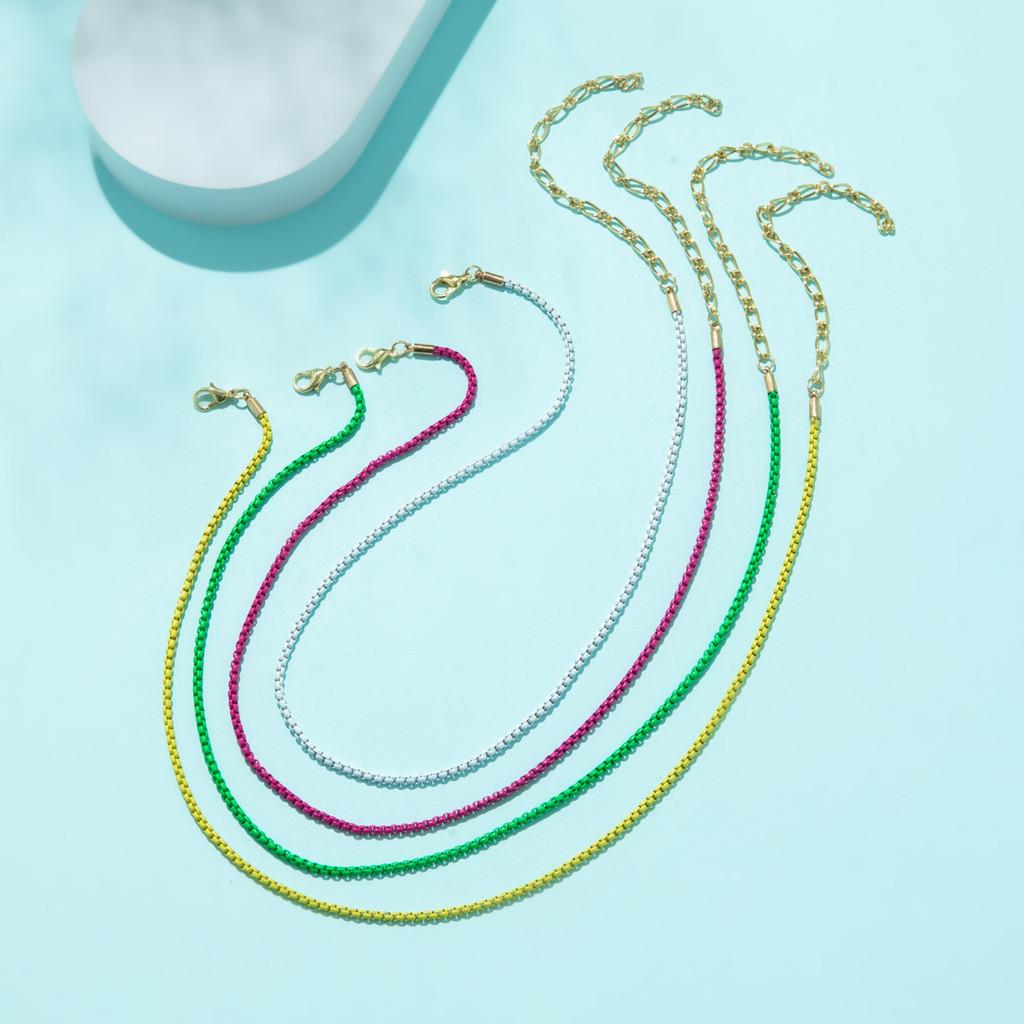 Trendy Geometric Alloy Necklace For Women Ideal For Fashionable Street Style Looks