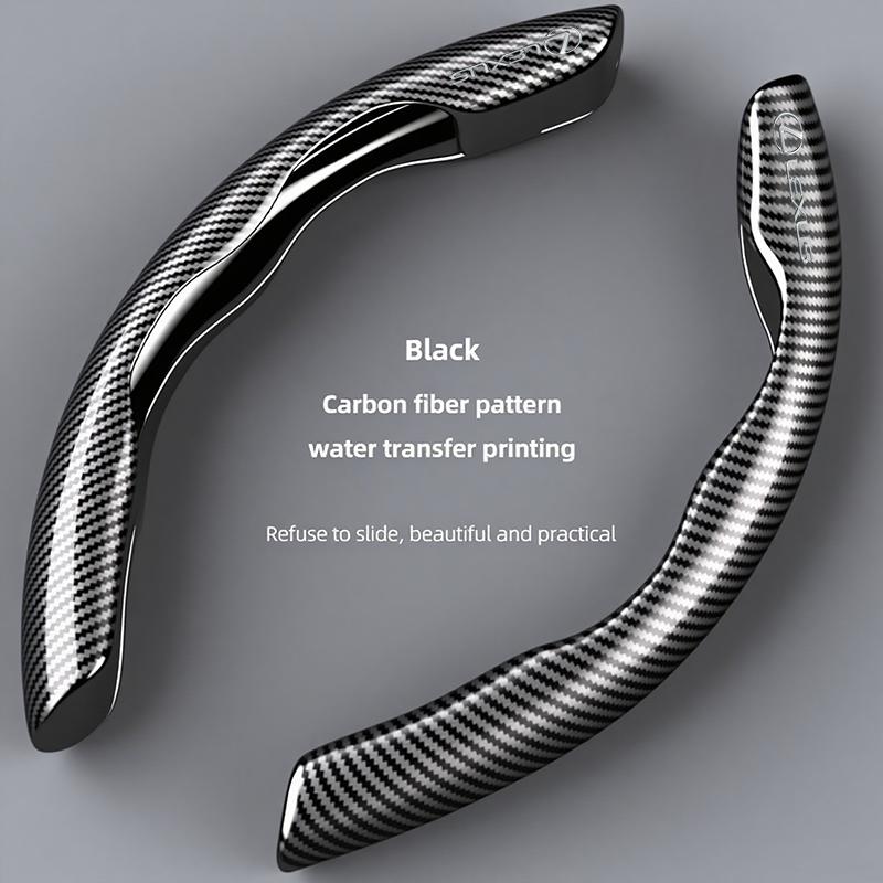 DJSZ3 Carbon fiber Car Steering Wheel Cover Non-slip Protective Pad For Lexus F SPORT ES RX NX LS UX LM LX GX LC RZ IS CT GS RC HS SC
