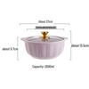 Ceramic Double-Handled Large Soup Bowl with Lid - High-End Design, Ideal for Home Use, Sauerkraut Fish, and Commercial Soups.