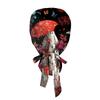 Women's Halloween Printed Ponytail for Work Shower Hair Wrap