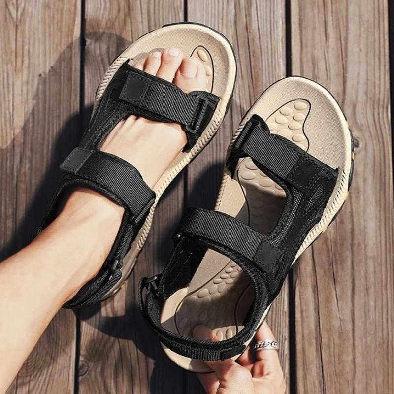 Fashion Outdoor Shoes for Men Velcro Driving Breathable Comfortable Luxury H Cheap Liquidation Summer Sale Designer Non-slip Man Sandals