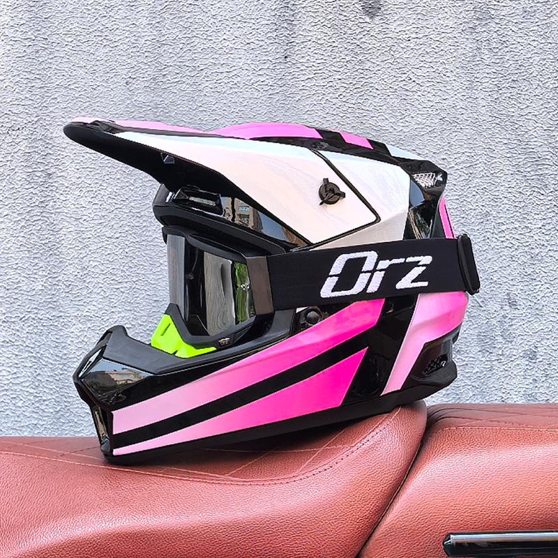 ORZ Full-Face Helmet for Off-Road, Electric Scooters, Mountain Biking, and Street Riding