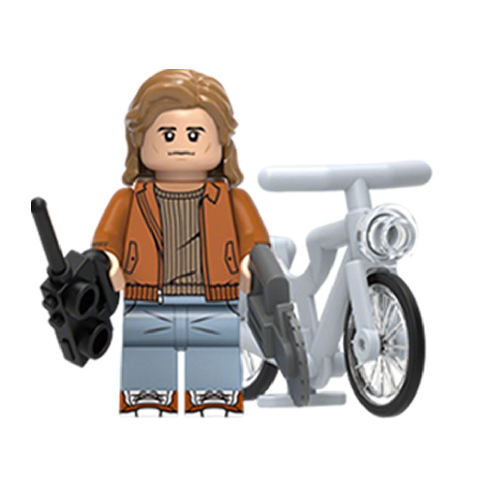 8Pcs/Set The Horror TV Dustin Mike Lucas Will Demogorgon Model Building Blocks Enlighten Action Figure Bricks Toys For Children