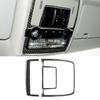 Car Roof Front Reading Light Frame Lamp Trim Carbon Fiber For BMW X5 E70 X6 E71