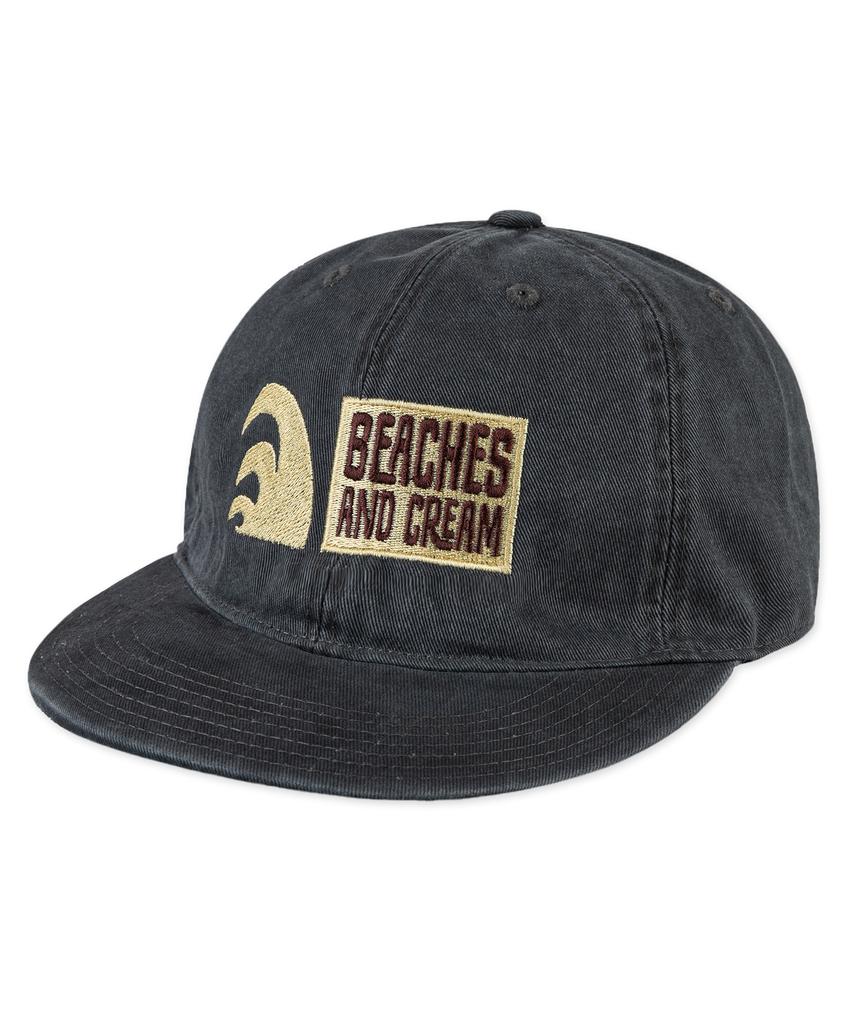 Bichiseuaenkeulim Ocean Crest Plat-Ball Cap-Charcoal