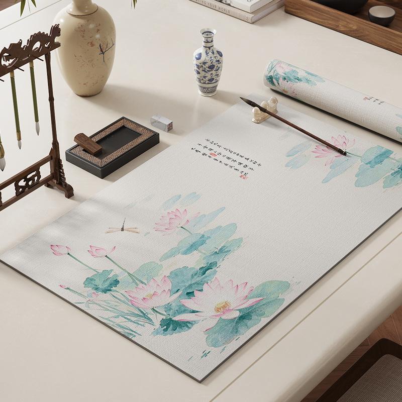 Zen Calligraphy Felt Pad Brush Writing Book Table Pad Writing Pad Study Four Treasures Non-Slip Tablecloth