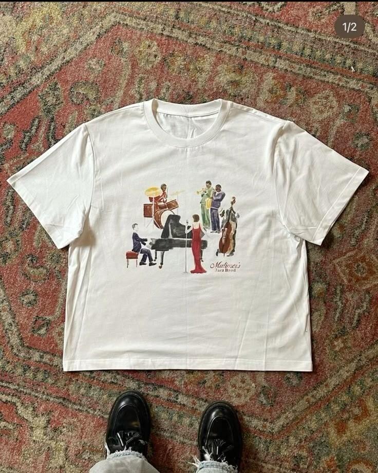

Mutimer Jazz Band Graphic Vintage Tee Unisex Short Sleeve Shirt S5XL Unisex T-Shirt L