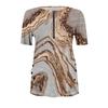 Women's Fashion Casual Comfortable Short Sleeve Printed Top