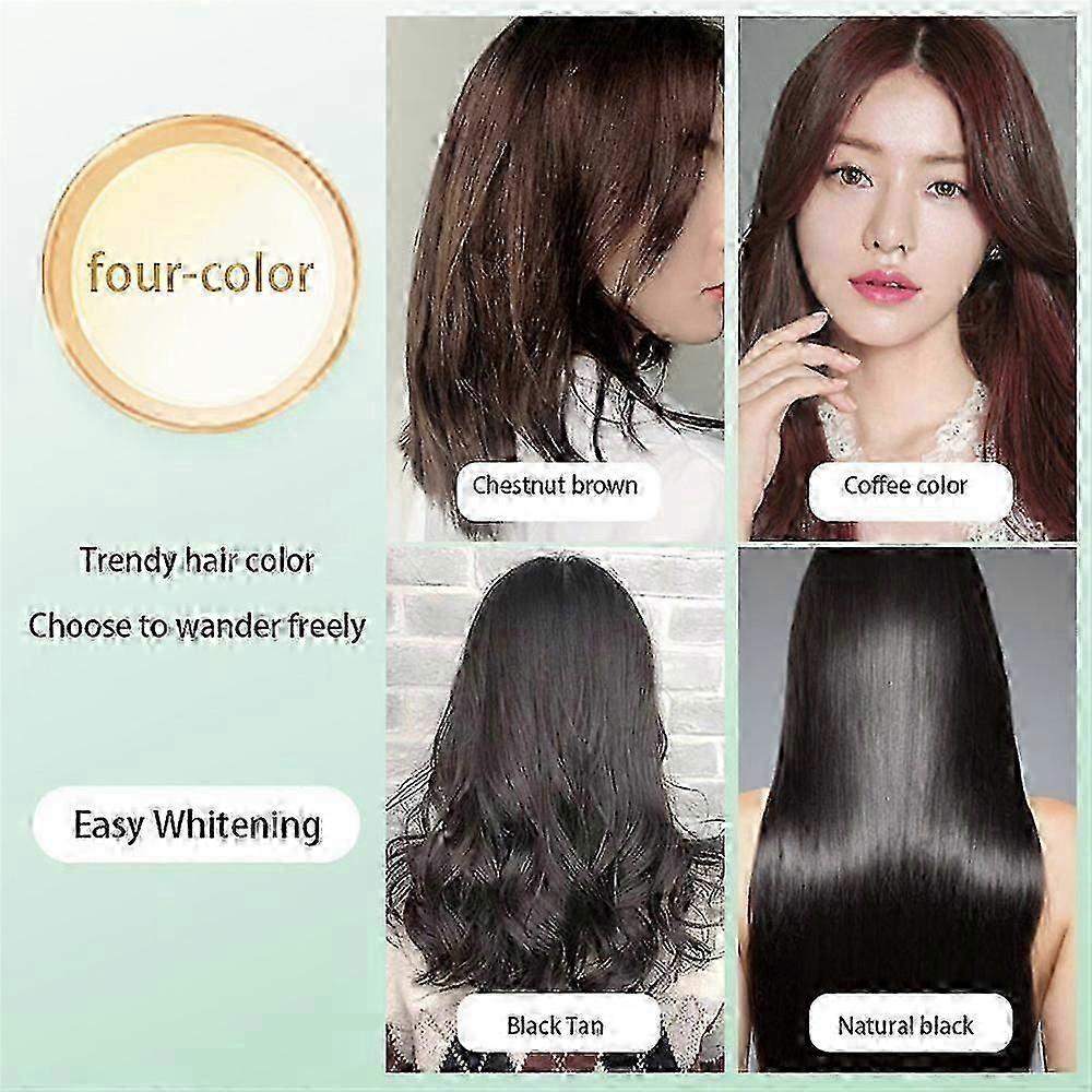 Plant-Based Bubble Hair Dye - Pack of 10 Sachets for Gentle Colour Change