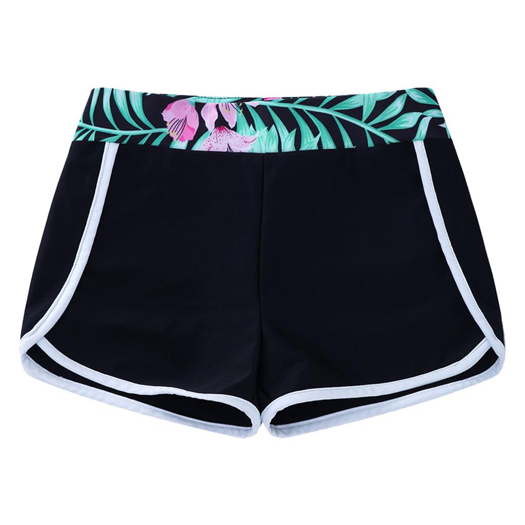 Costum de baie Imprimat pentru Fete Pantaloni Scurți Elastici cu Talie Lată Ținută de Plajă Piscină Baie Înot Vacanță