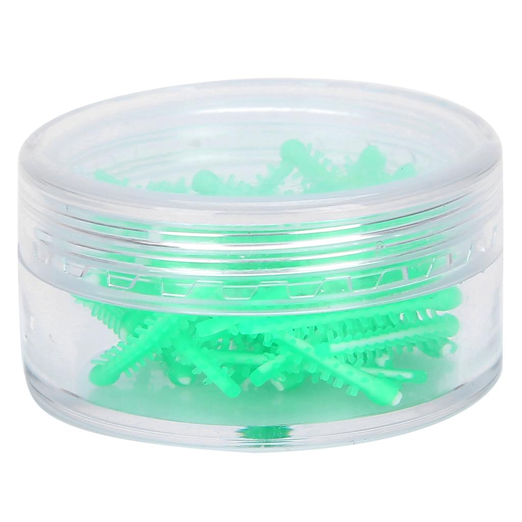 40pcs   box Dental Adaptive Silicone Interdental Wedges Dentist Dental Supply AccessoryGreen