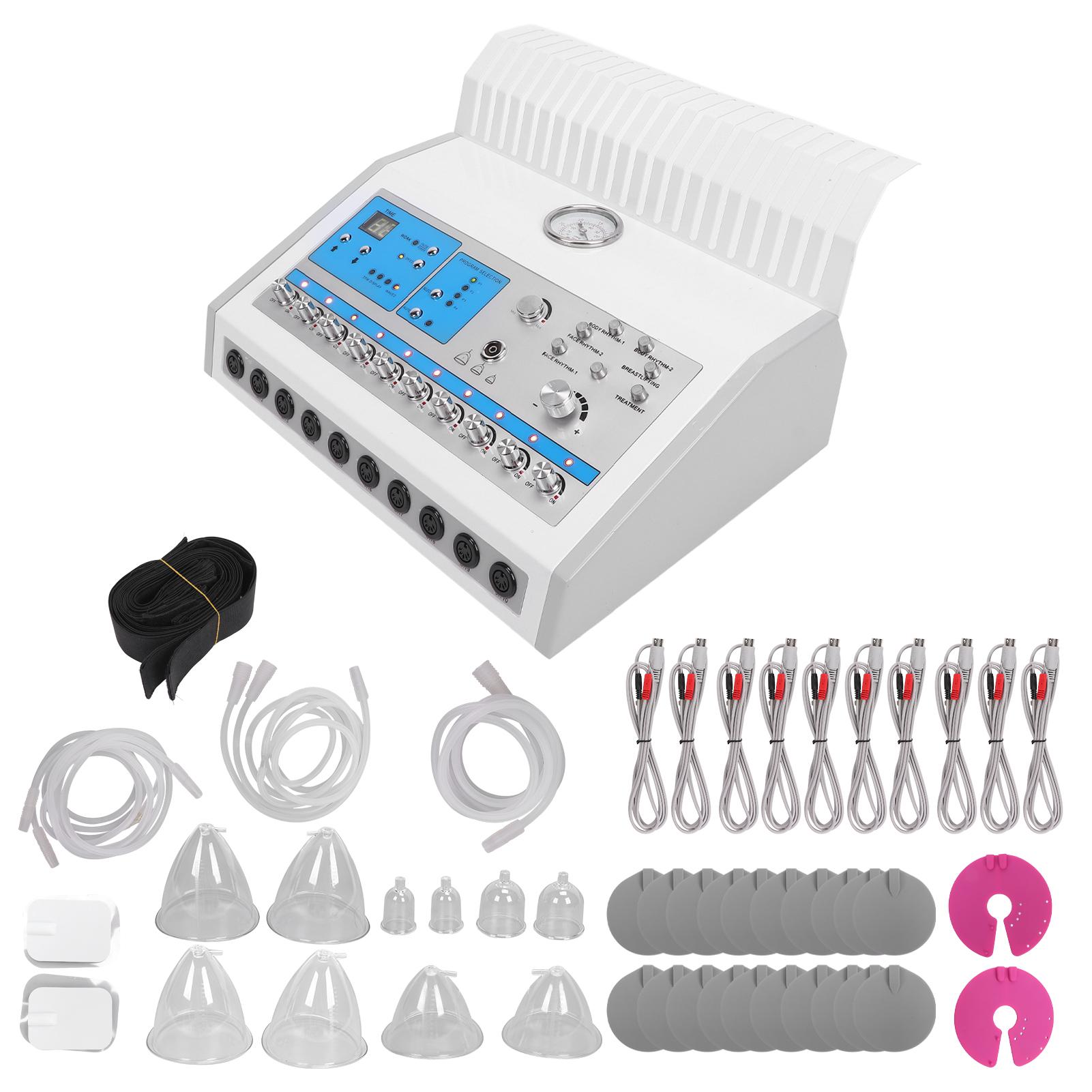 

Машина для похудения, сжигание жира, устройство для похудения, устройство для красоты груди с нагнетательными чашками, патчи, вилка из США US Plug