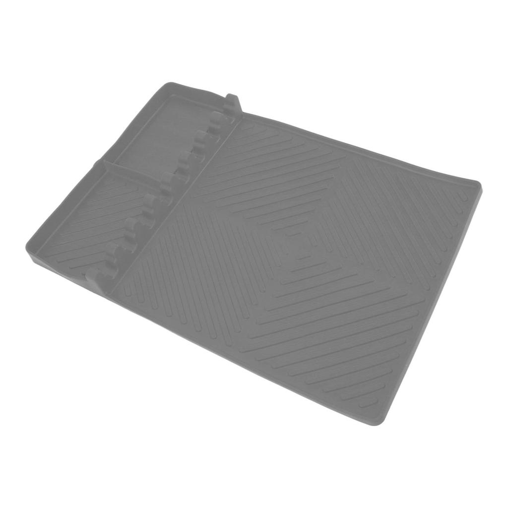 Grill Tools Mat Silicone 8 Slots 16x11.5in Anti Slip Heat Resistant Easy to Clean Griddle Accessories for Kitchen Cooking