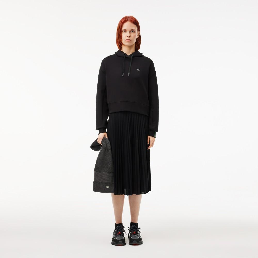 [Lacoste] Women's Pique-Like Long Pleated Skirt JF8050-54N031