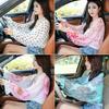 Women's Chiffon Anti-UV Long Sleeve Driving Scarf