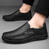 Genuine Leather Men's Loafers Soft-Soled Slip-On Shoes Versatile Casual Business Driving Shoes Male Formal Dress Shoes Moccasins